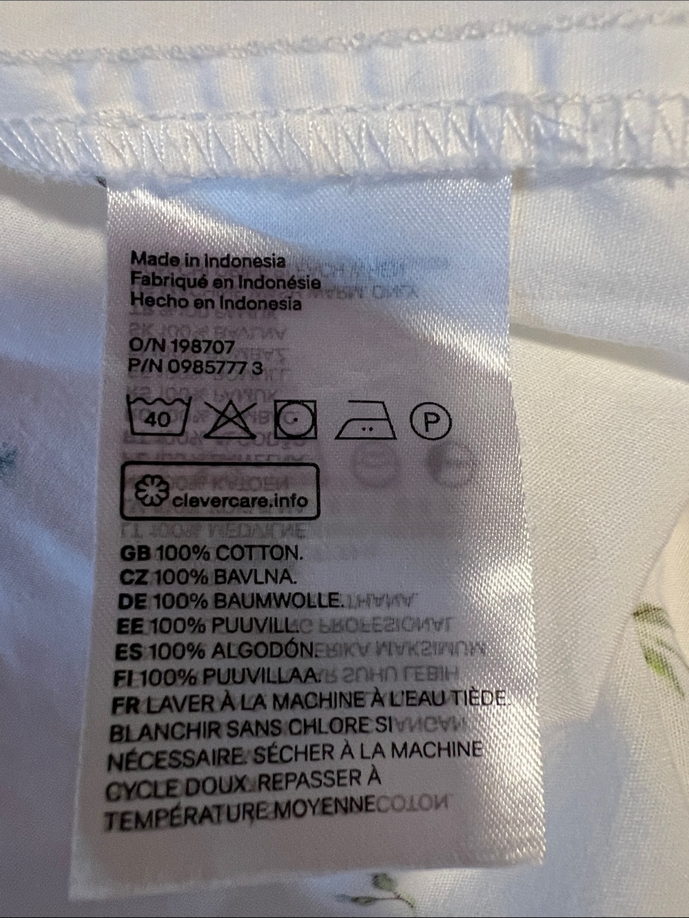 H&M White Smocked Bodice Dress - Picture 7 of 7